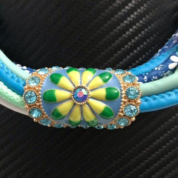 Rope necklace and earrings set - Picture 3 of 5